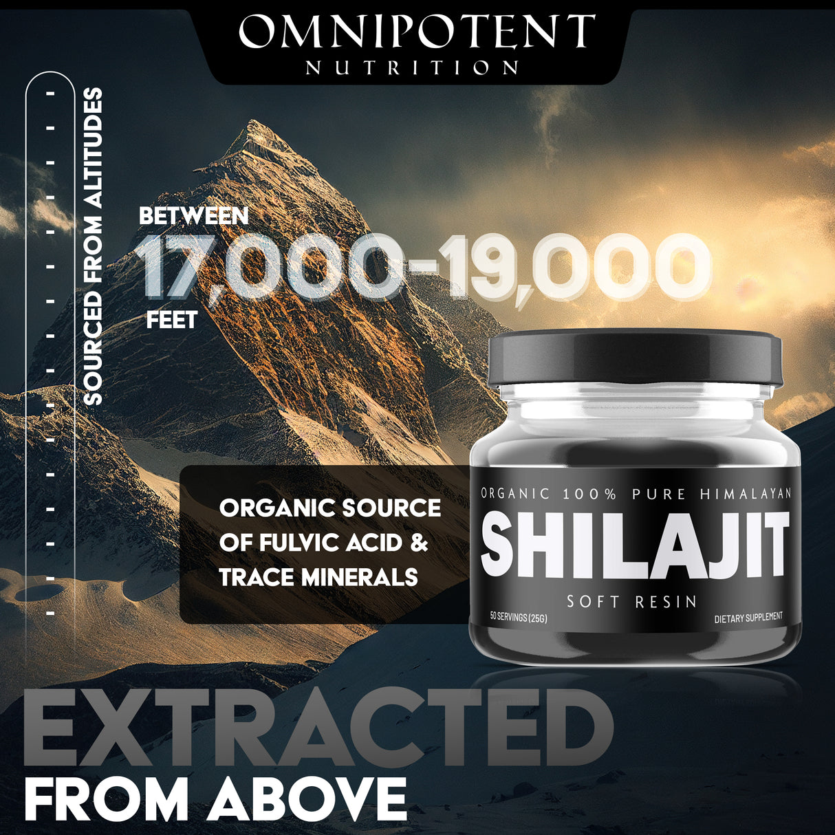 Pure 100% Himalayan Shilajit, Soft Resin, Organic, Extremely Potent, Fulvic  Acid 